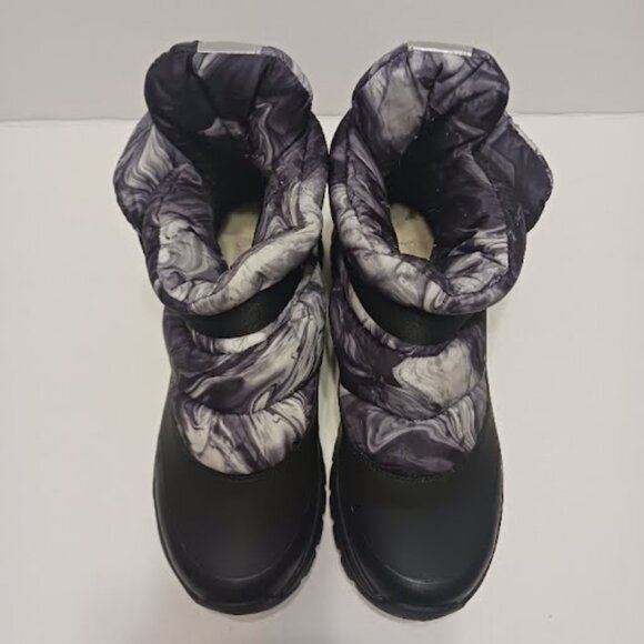 UGG Yose Puff Marble Waterproof Winter Boots, Sz 8.5, Used